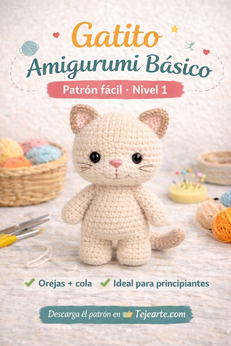 Gatito Amigurumi Básico