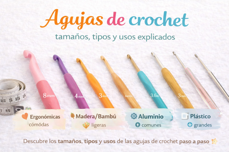 Agujas de crochet