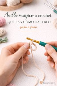 Anillo mágico a crochet