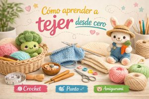 aprender a tejer desde cero