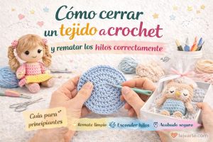 Cómo cerrar un tejido a crochet