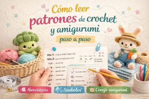 Cómo leer patrones de crochet