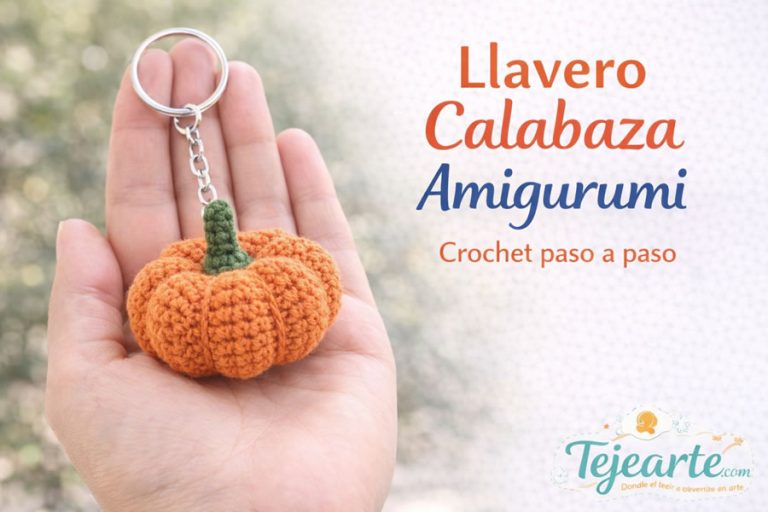 patrón amigurumi calabaza fácil