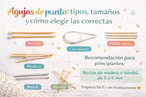 Agujas de punto