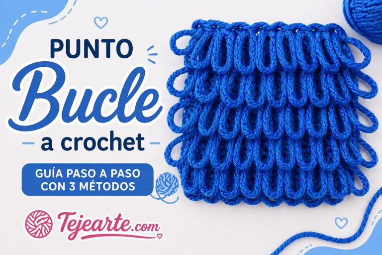 Punto bucle a crochet