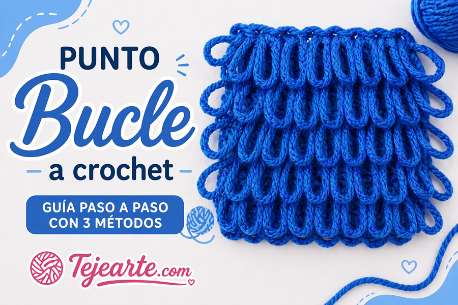 Punto bucle a crochet