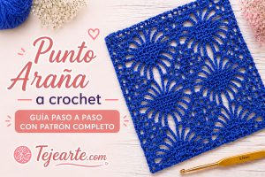 Punto araña a crochet