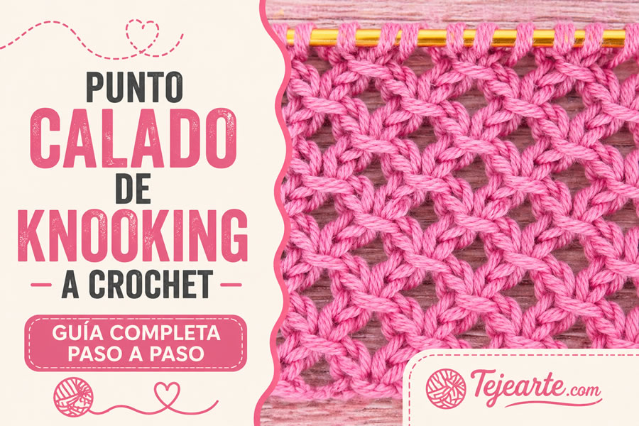 punto calado de Knooking