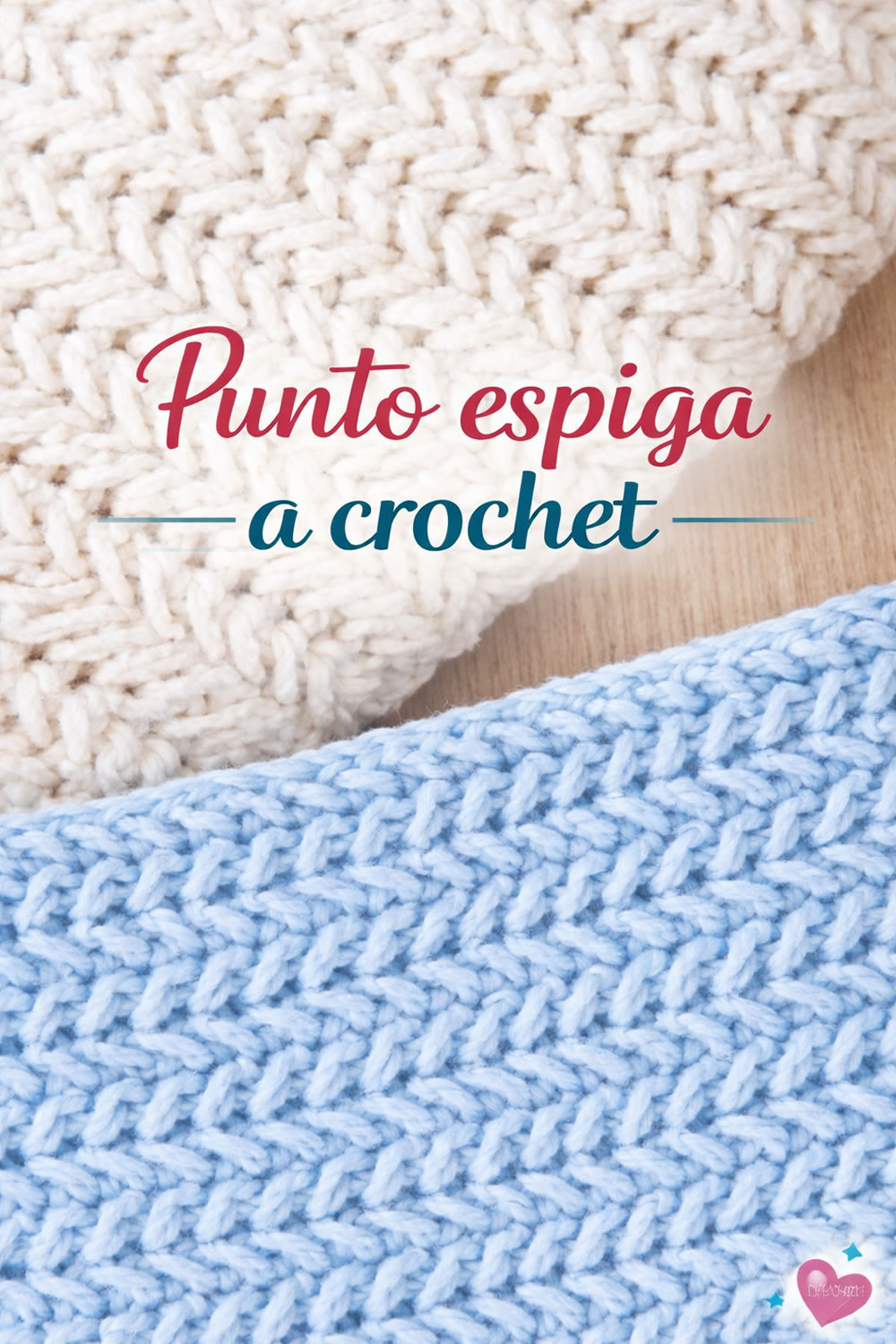 Punto espiga a crochet