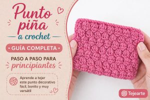Punto piña a crochet