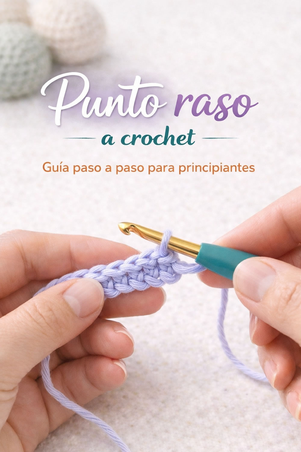 Punto raso a crochet